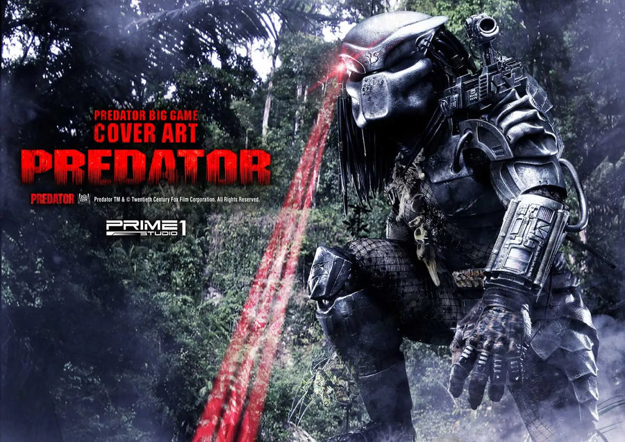 Big Game Cover Art Predator (Deluxe Version) Predator (Comics) – Prime1Studio – ActionFigure Brasil