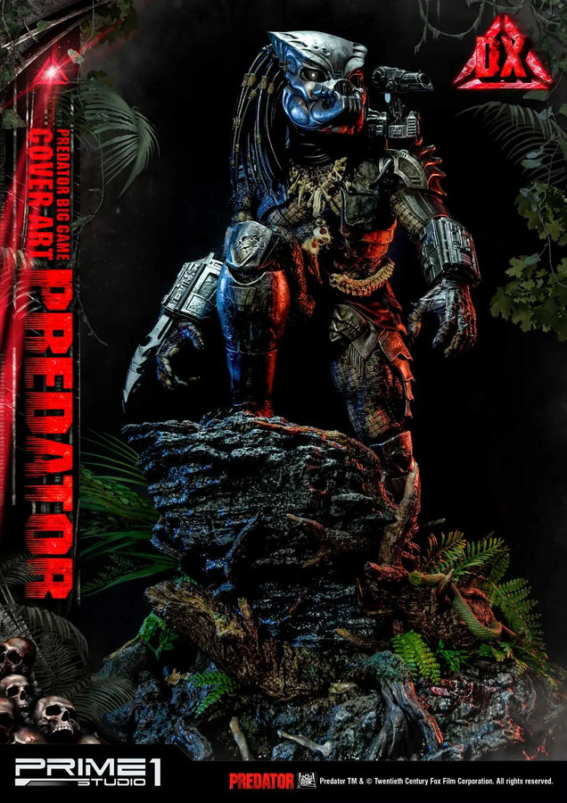 Big Game Cover Art Predator (Deluxe Version) Predator (Comics) – Prime1Studio – ActionFigure Brasil