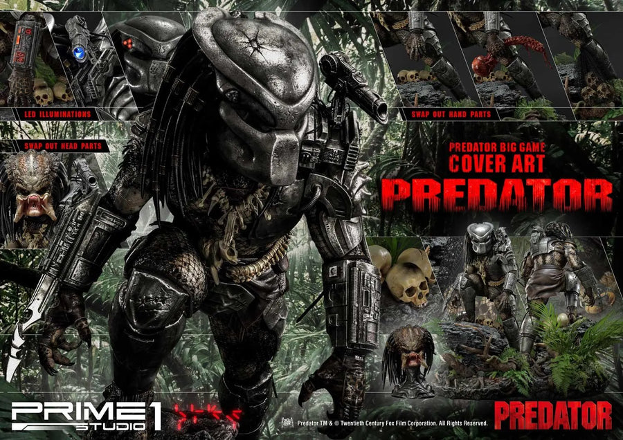 Big Game Cover Art Predator (Regular Version) Predator (Comics) – Prime1Studio – ActionFigure Brasil