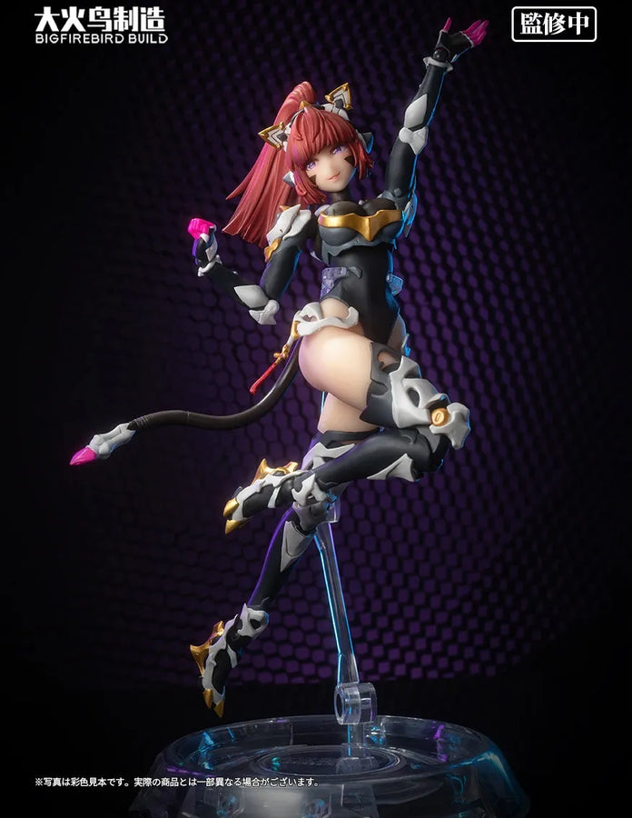 BIGFIREBIRD BUILD - Science Cat Lady - Team 001 - Sunflower - 1/9 (BIGFIREBIRD TOY)ㅤ – BIGFIREBIRD TOY – ActionFigure Brasil