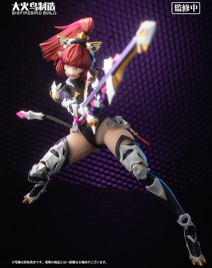 BIGFIREBIRD BUILD - Science Cat Lady - Team 001 - Sunflower - 1/9 (BIGFIREBIRD TOY)ㅤ – BIGFIREBIRD TOY – ActionFigure Brasil