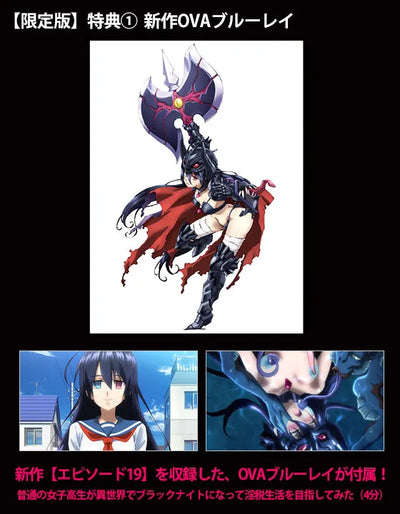 Bikini Warriors - Black Knight - 1/7 - Bonus Blu-Ray OVA, Clear A4 File, Art Card (Amakuni) [Shop Exclusive]ㅤ – Amakuni – ActionFigureBrasil