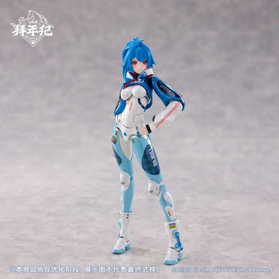 Bilibili - 22 Niang - Speed Slipstream - 1/12 - Bainianji Ver. - With Bike (AniMester, Nuclear Gold Reconstruction)ㅤ – AniMester – ActionFigureBrasil — ângulo diferente
