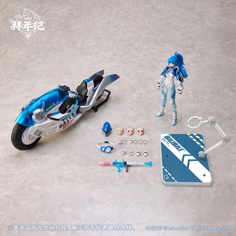Bilibili - 22 Niang - Speed Slipstream - 1/12 - Bainianji Ver. - With Bike (AniMester, Nuclear Gold Reconstruction)ㅤ – AniMester – ActionFigureBrasil