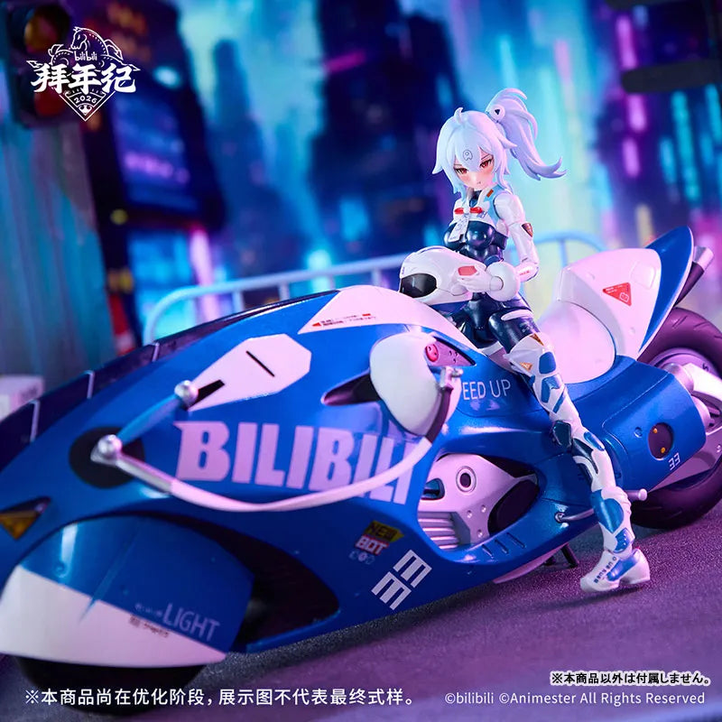 Bilibili - 33 Niang - Speed Slipstream - 1/12 - Bainianji Ver. - With Bike (AniMester, Nuclear Gold Reconstruction)ㅤ – AniMester – ActionFigureBrasil