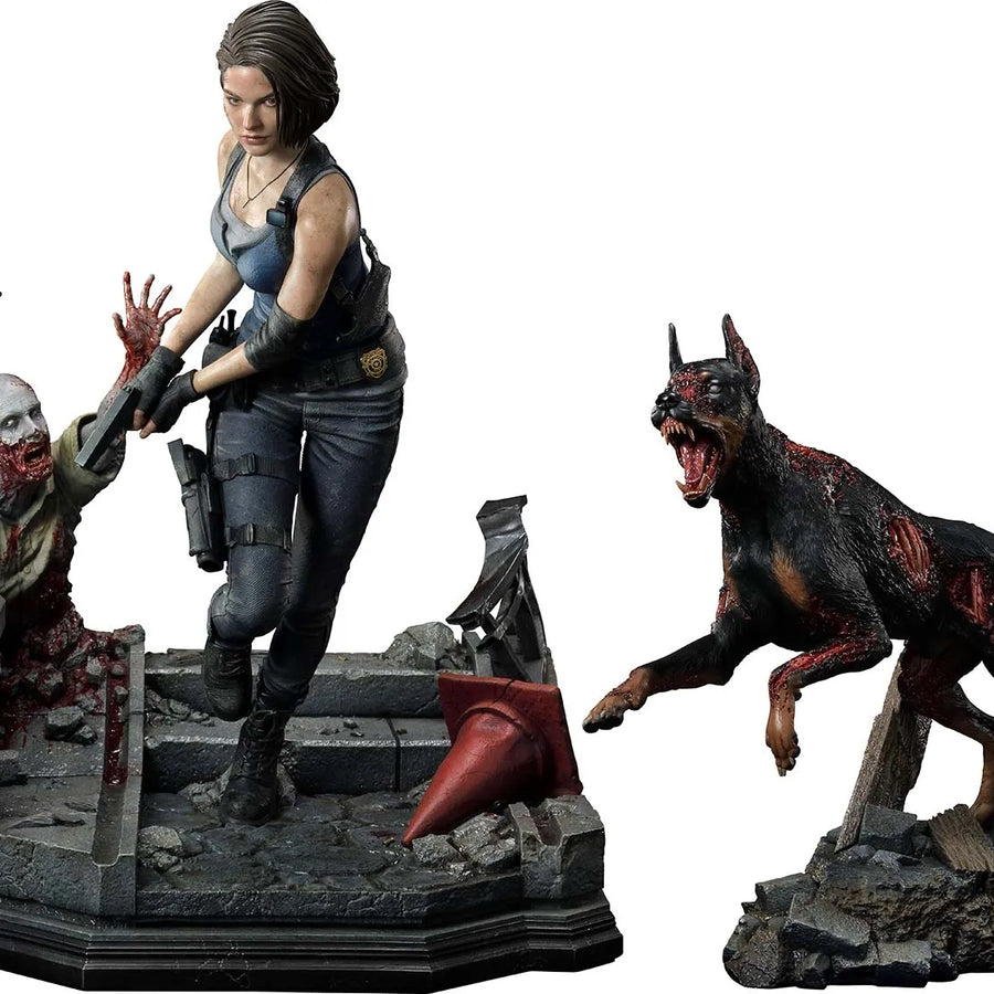 Biohazard Re:3 - Jill Valentine - Cerberus - Zombie - Ultimate Premium Masterline UPMRE3-01 - 1/4 - DX Version (Prime 1 Studio)ㅤ – Prime 1 Studio – ActionFigureBrasil