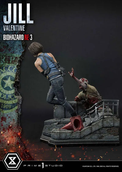 Biohazard Re:3 - Jill Valentine - Cerberus - Zombie - Ultimate Premium Masterline UPMRE3-01 - 1/4 - DX Version (Prime 1 Studio)ㅤ – Prime 1 Studio – ActionFigureBrasil — acessórios