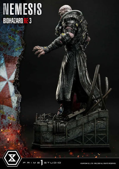 Biohazard Re:3 - Nemesis T-Gata - Ultimate Premium Masterline (UPMRE3-02) - 1/4 (Prime 1 Studio)ㅤ – Prime 1 Studio – ActionFigureBrasil — ambientada