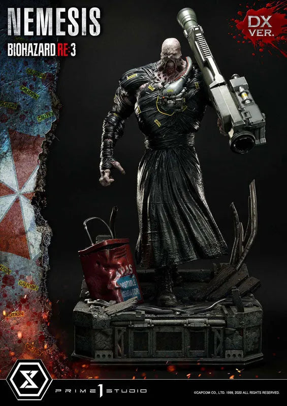 Biohazard Re:3 - Nemesis T-Gata - Ultimate Premium Masterline (UPMRE3-02DX) - 1/4 - DX Version (Prime 1 Studio)ㅤ – Prime 1 Studio – ActionFigureBrasil