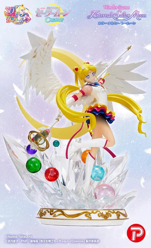 Bishoujo Senshi Sailor Moon Cosmos - Wonder Statue - Eternal Sailor Moon (Plex)ㅤ – PLEX – ActionFigureBrasil