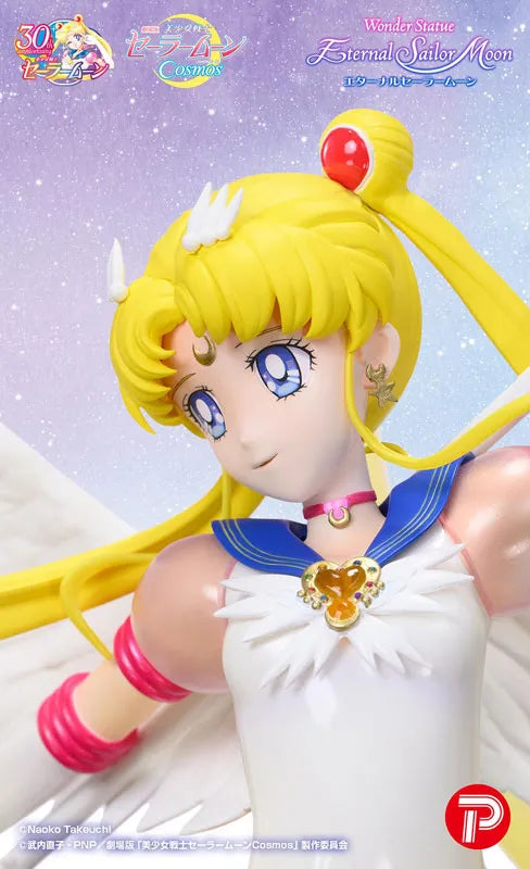 Bishoujo Senshi Sailor Moon Cosmos - Wonder Statue - Eternal Sailor Moon (Plex)ㅤ – PLEX – ActionFigureBrasil
