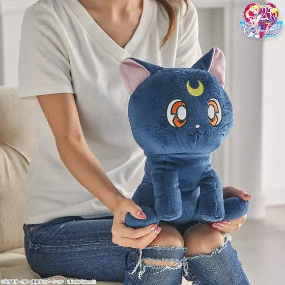 Bishoujo Senshi Sailor Moon - Luna - Pico Pico Luna Nuigurumi Cushion (Bandai Spirits) [Shop Exclusive]ㅤ – Bandai Spirits – ActionFigureBrasil