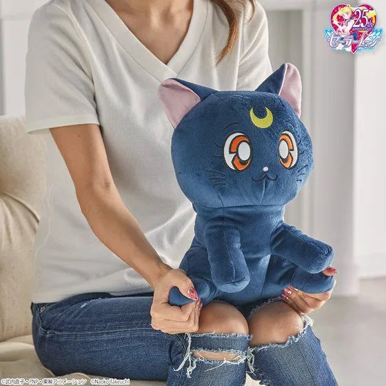 Bishoujo Senshi Sailor Moon - Luna - Pico Pico Luna Nuigurumi Cushion (Bandai Spirits) [Shop Exclusive]ㅤ – Bandai Spirits – ActionFigureBrasil