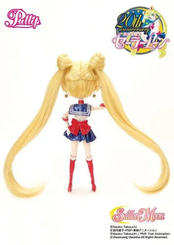 Bishoujo Senshi Sailor Moon - Luna - Sailor Moon - Pullip P-128 - Pullip (Line) - 1/6 (Groove)ㅤ – Groove – ActionFigureBrasil — com base expositora