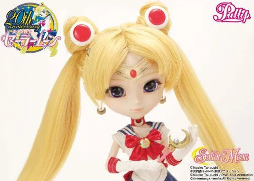 Bishoujo Senshi Sailor Moon - Luna - Sailor Moon - Pullip P-128 - Pullip (Line) - 1/6 (Groove)ㅤ – Groove – ActionFigureBrasil
