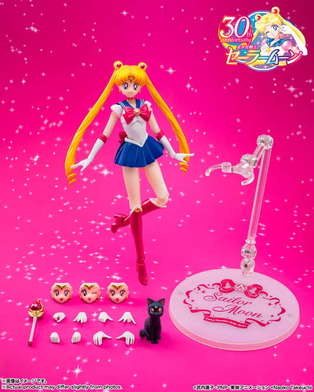Bishoujo Senshi Sailor Moon - Luna - Sailor Moon - S.H.Figuarts - Crystal Star Compact Edition (Bandai Spirits)ㅤ – Bandai Spirits – ActionFigureBrasil