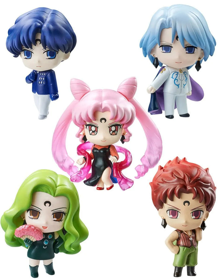 Bishoujo Senshi Sailor Moon R - Petit Chara Bishoujo Senshi Sailor Moon Black Moon Hen - Petit Chara! Series - Setㅤ – Bandai – ActionFigureBrasil