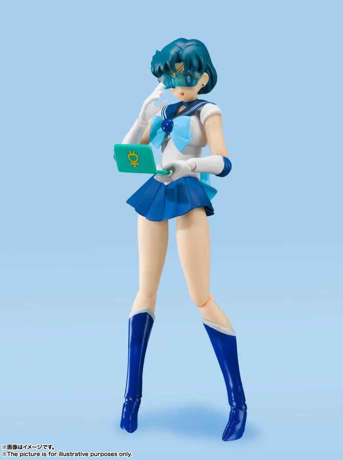 Bishoujo Senshi Sailor Moon - Sailor Mercury - S.H.Figuarts - Animation Color Edition - 2023 Re-release (Bandai Spirits)ㅤ – Bandai Spirits – ActionFigure Brasil