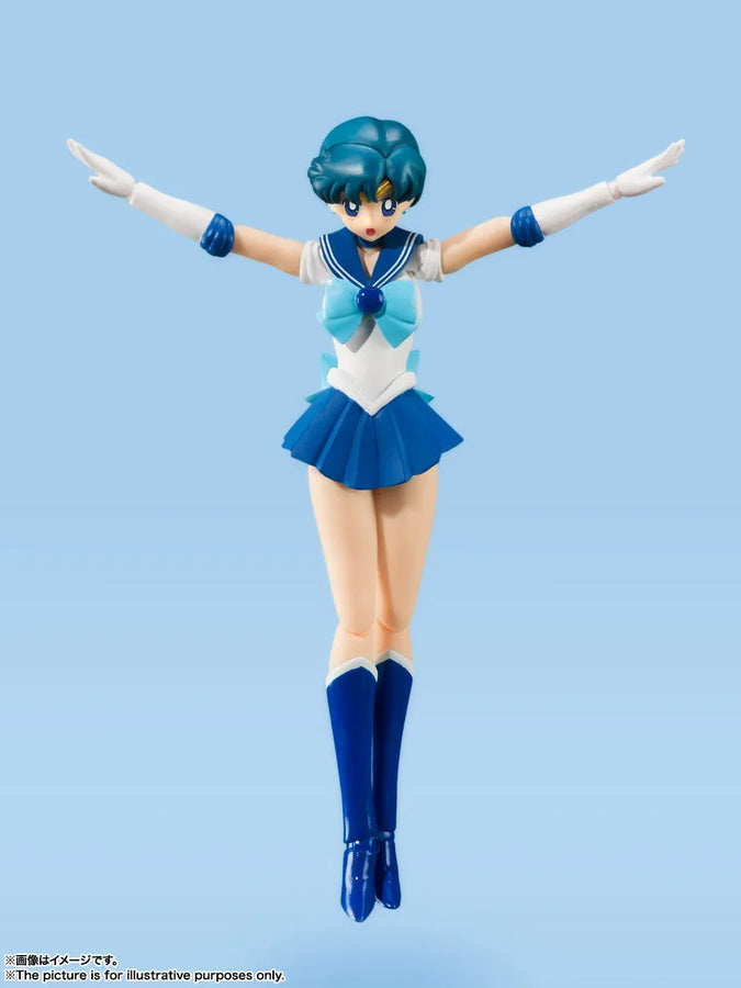 Bishoujo Senshi Sailor Moon - Sailor Mercury - S.H.Figuarts - Animation Color Edition - 2023 Re-release (Bandai Spirits)ㅤ – Bandai Spirits – ActionFigure Brasil