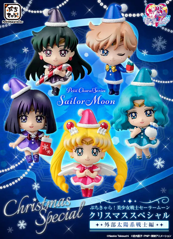 Bishoujo Senshi Sailor Moon - Sailor Moon - Petit Chara! Bishoujo Senshi Sailor Moon Christmas Special Gaibu Taiyoukei Senshi hen - Petit! Chara Seriesㅤ – MegaHouse – ActionFigureBrasil