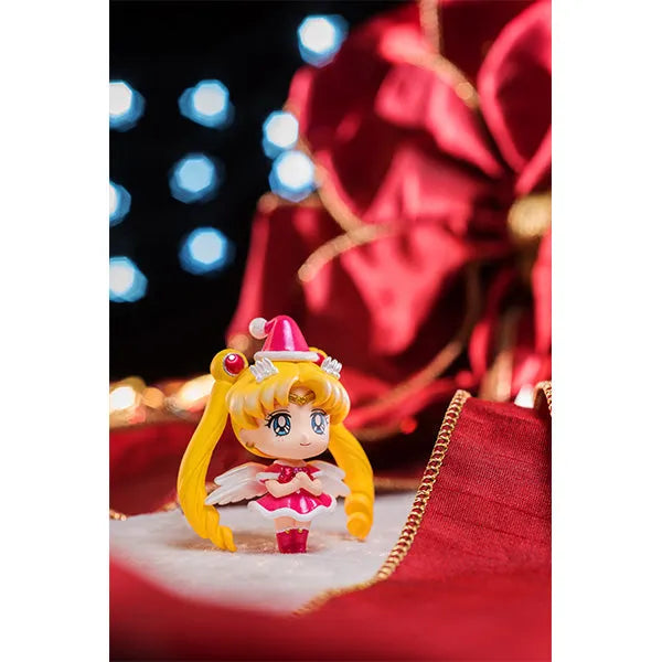 Bishoujo Senshi Sailor Moon - Sailor Moon - Petit Chara! Bishoujo Senshi Sailor Moon Christmas Special Gaibu Taiyoukei Senshi hen - Petit! Chara Seriesㅤ – MegaHouse – ActionFigureBrasil