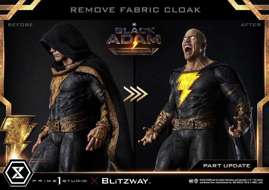Black Adam (Champion Edition) Black Adam – Prime1Studio – ActionFigure Brasil