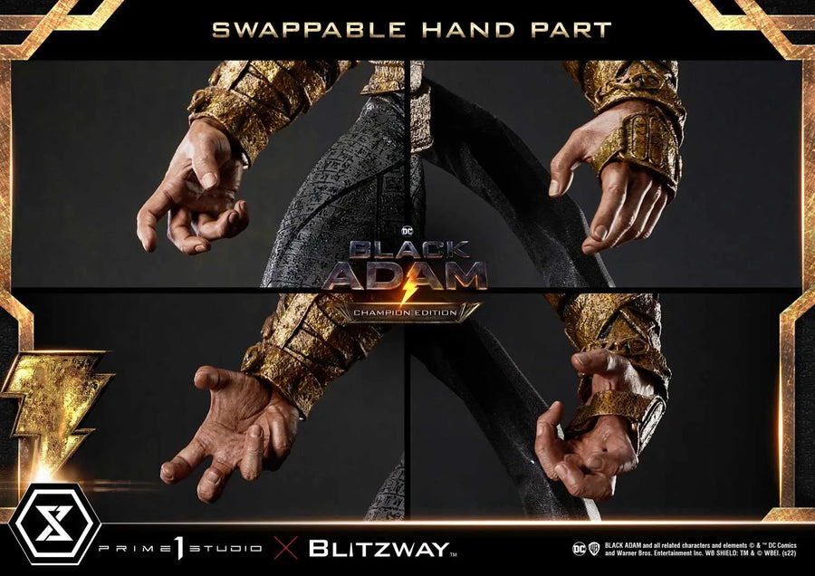 Black Adam (Champion Edition) Black Adam – Prime1Studio – ActionFigure Brasil