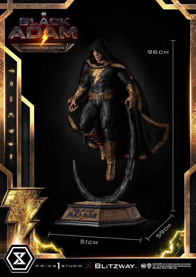 Black Adam (Champion Edition) Black Adam – Prime1Studio – ActionFigure Brasil