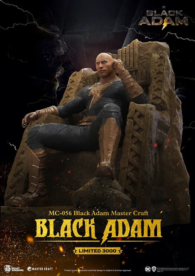 Black Adam - LIMITED EDITION: 3000 – Beast Kingdom – ActionFigure Brasil