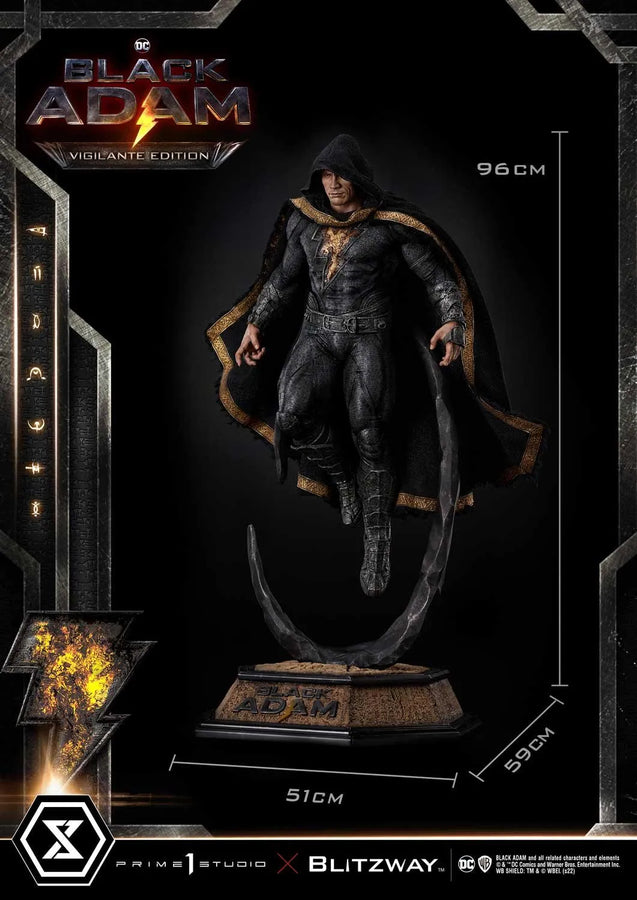 Black Adam (Vigilante Edition) Black Adam – Prime1Studio – ActionFigure Brasil