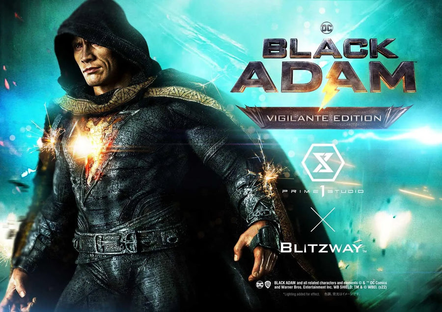 Black Adam (Vigilante Edition) Black Adam – Prime1Studio – ActionFigure Brasil