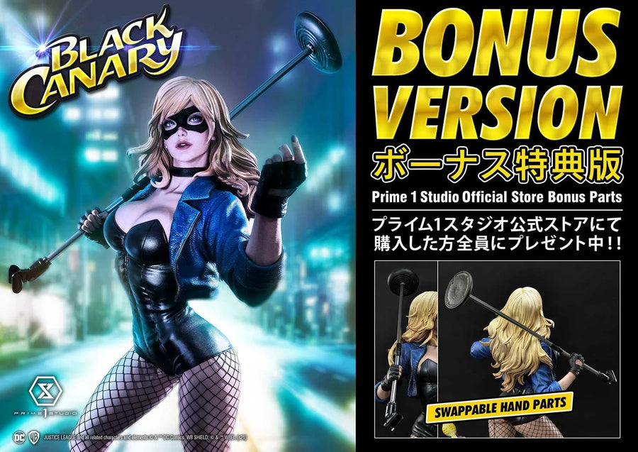 Black Canary (Exclusive Bonus Version) DC Comics – Prime1Studio – ActionFigure Brasil