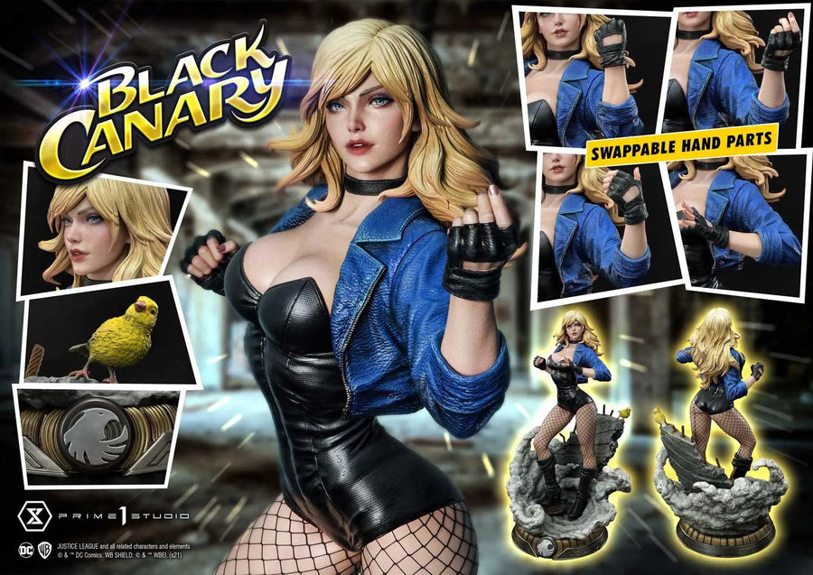 Black Canary (Regular Version) DC Comics – Prime1Studio – ActionFigure Brasil