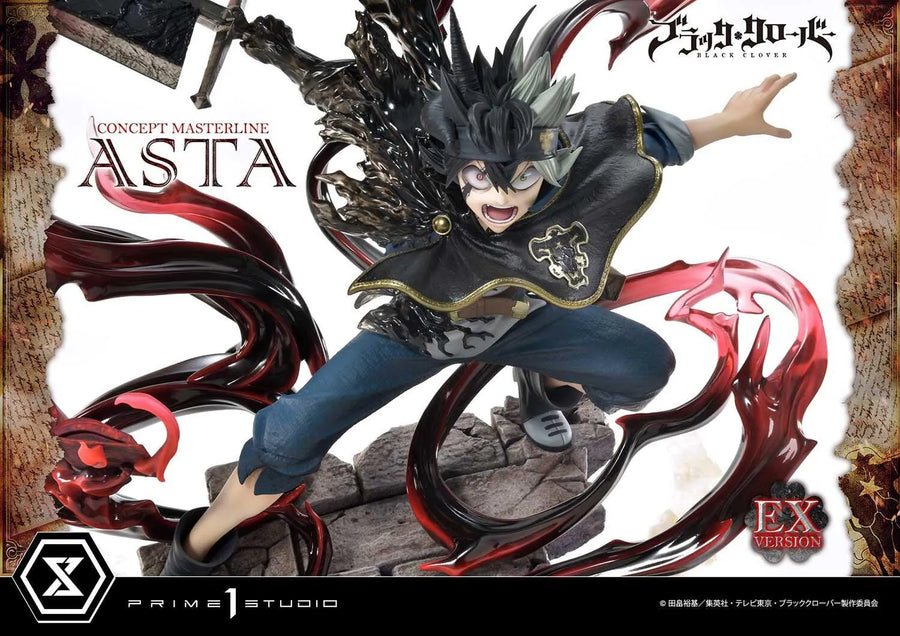 Black Clover - Asta - Concept Masterline (CMBC-01EX) - 1/6 - EX Version (Prime 1 Studio)ㅤ – Prime 1 Studio – ActionFigureBrasil