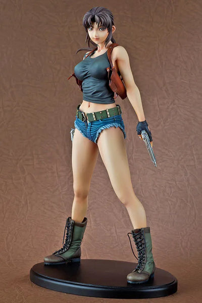 "Black Lagoon" 1/5.5 Revy Two Akimbo Ver.ㅤ – Gantaku – ActionFigureBrasil