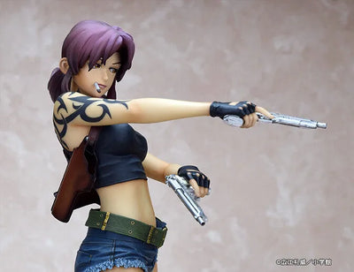 Black Lagoon - Revy - 1/6 - Two Hand 2022 ver. A (argo-sha, Fullcock)ㅤ – Fullcock,argo-sha – ActionFigure Brasil — ângulo diferente