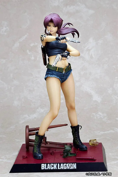 Black Lagoon - Revy - 1/6 - Two Hand 2022 ver. A (argo-sha, Fullcock)ㅤ – Fullcock,argo-sha – ActionFigure Brasil — embalagem