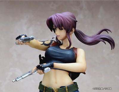 Black Lagoon - Revy - 1/6 - Two Hand 2022 ver. A (argo-sha, Fullcock)ㅤ – Fullcock,argo-sha – ActionFigure Brasil — com base expositora