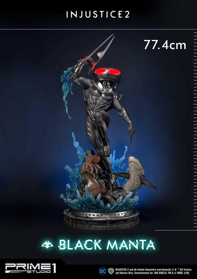 Black Manta (Exclusive Version) Injustice 2 – Prime1Studio – ActionFigure Brasil