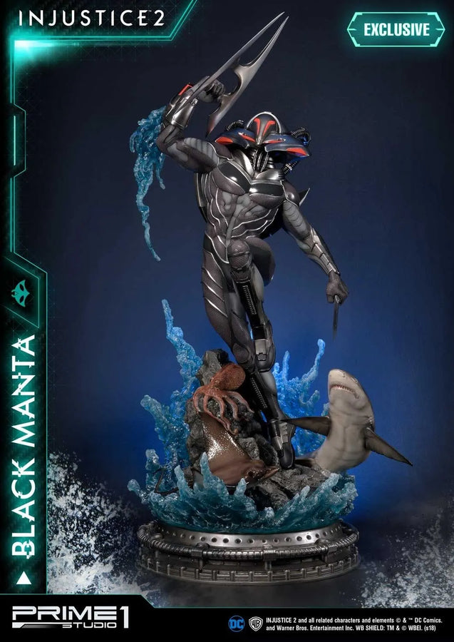 Black Manta (Exclusive Version) Injustice 2 – Prime1Studio – ActionFigure Brasil