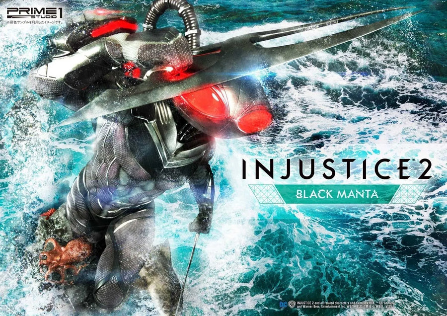 Black Manta (Exclusive Version) Injustice 2 – Prime1Studio – ActionFigure Brasil