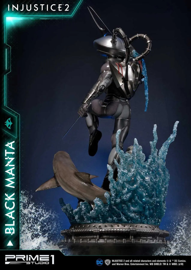 Black Manta (Exclusive Version) Injustice 2 – Prime1Studio – ActionFigure Brasil