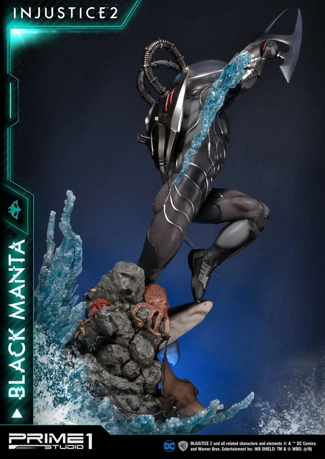 Black Manta (Exclusive Version) Injustice 2 – Prime1Studio – ActionFigure Brasil