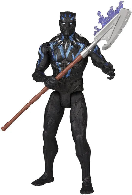 Black Panther - Hasbro Action Figure: 6 Inch / Basic - Black Panther (Vibranium Suit)ㅤ – Hasbro – ActionFigureBrasil