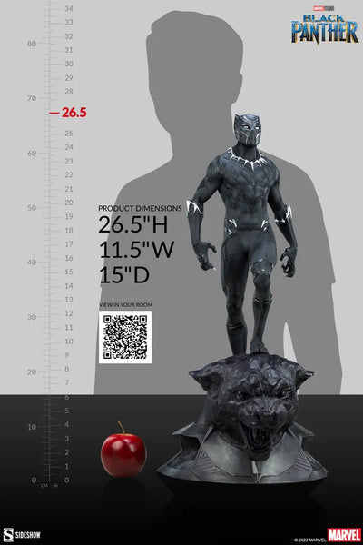 Black Panther - LIMITED EDITION: 2500 – Sideshow Collectibles – ActionFigure Brasil — close