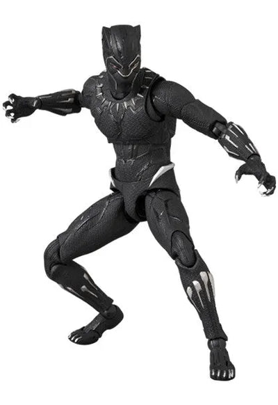 Black Panther - T'Challa - Mafex No.230 - Ver.1.5 (Medicom Toy)ㅤ – Medicom Toy – ActionFigureBrasil — com base expositora