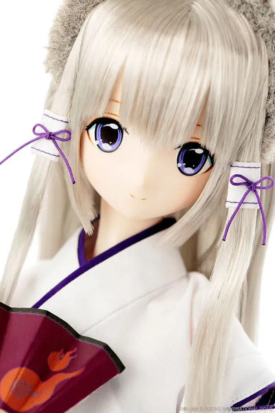 Black Raven Series Amane / Vulpes Diva Complete Dollㅤ – Azone International – ActionFigureBrasil — com base expositora