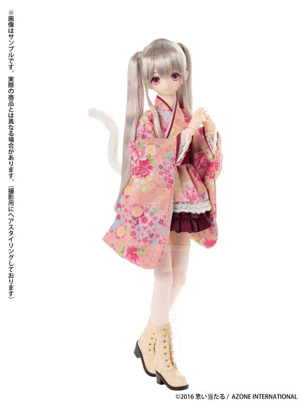 Black Raven Series - Lilia / Yumemi Chaya -Shiro Maneki Neko- Complete Dollㅤ – Azone International – ActionFigureBrasil