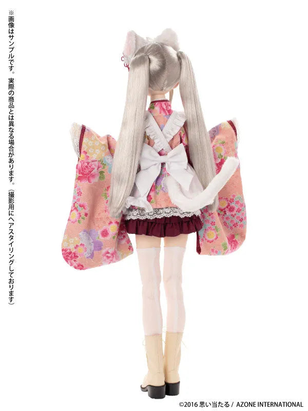 Black Raven Series - Lilia / Yumemi Chaya -Shiro Maneki Neko- Complete Dollㅤ – Azone International – ActionFigureBrasil