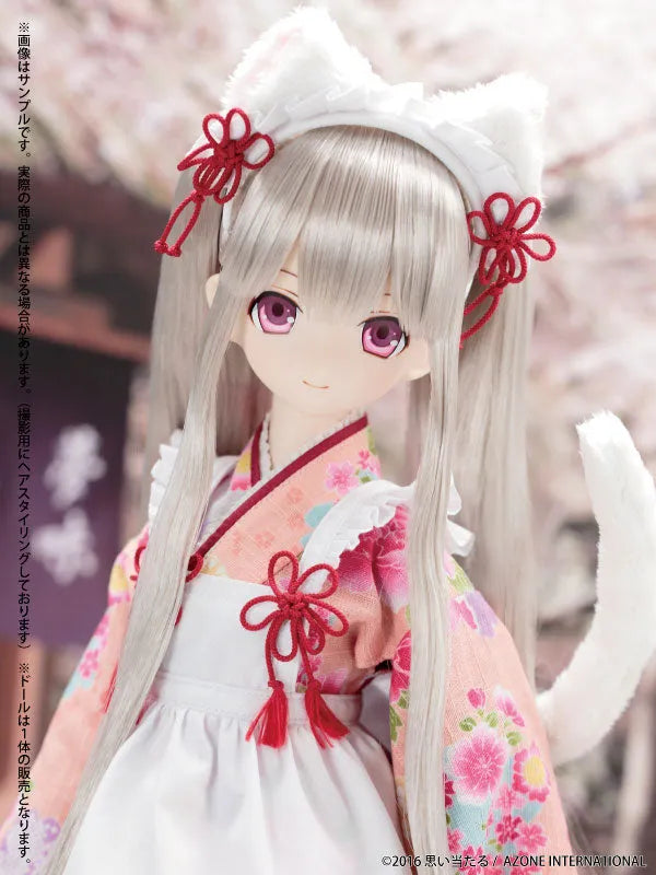 Black Raven Series - Lilia / Yumemi Chaya -Shiro Maneki Neko- Complete Dollㅤ – Azone International – ActionFigureBrasil